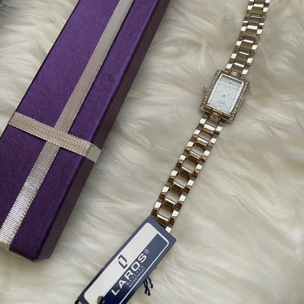 Silver watch
